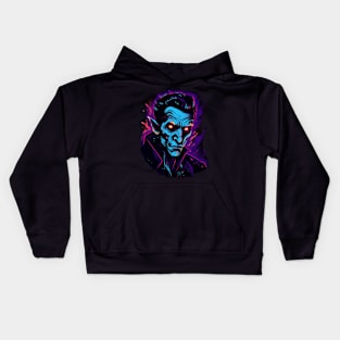 Pop Culture Comic Vampire | Demon | Pop Art | Sci Fi | Comic Kids Hoodie